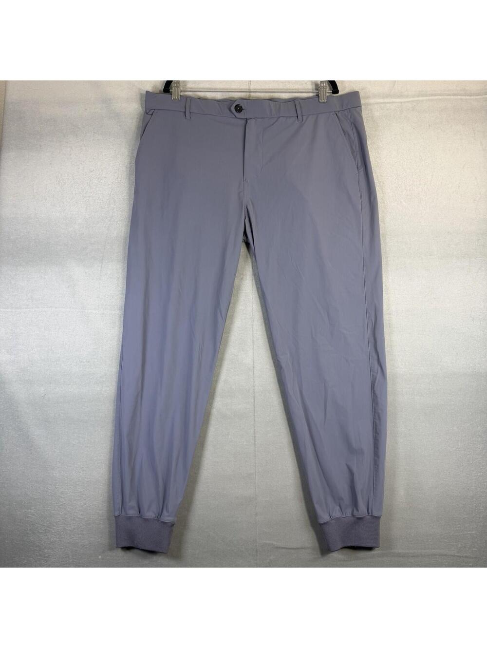 Greyson Montauk Jogger Pants Mens 40 Blue Golf Stretch Performance Tech